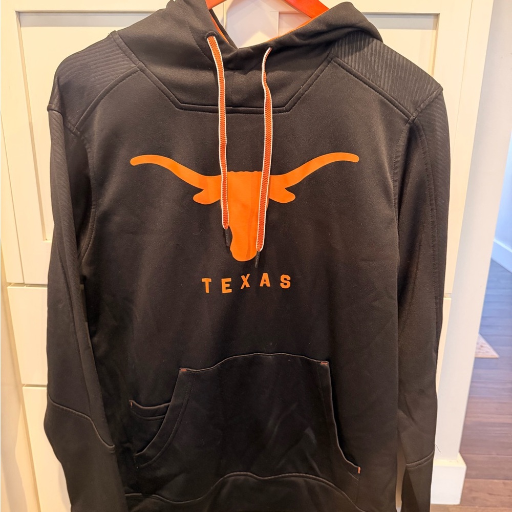 Texas Longhorns Black and Orange Hoodie, size small